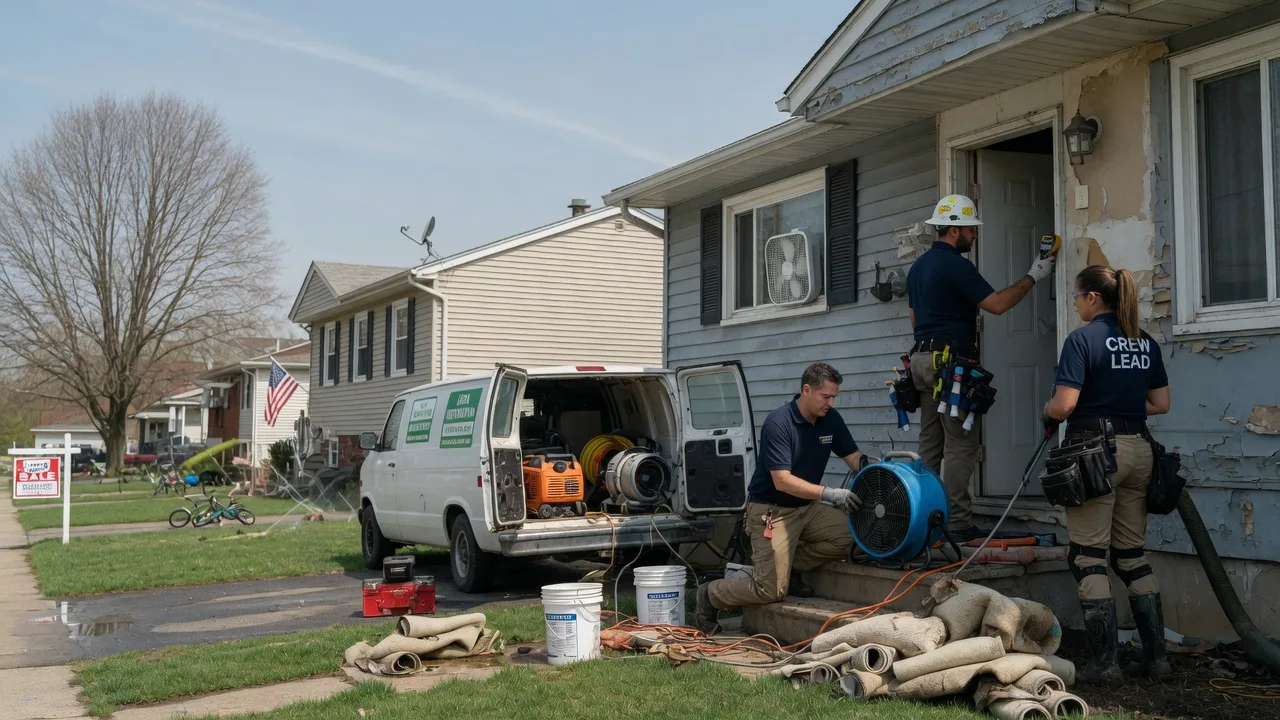 Flood Cleanup in Green City, MO near me